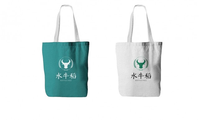 原阳大米水牛稻vi设计3