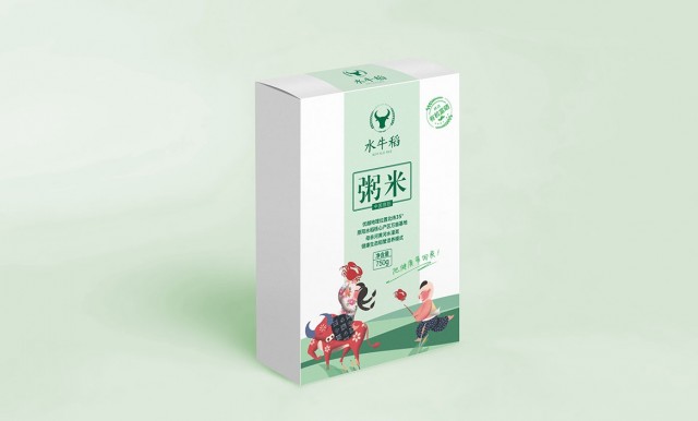 原阳大米水牛稻包装设计6