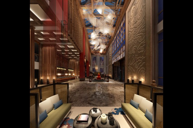 邛崃五星级酒店设计公司-红专设计|九黄湾国际酒店