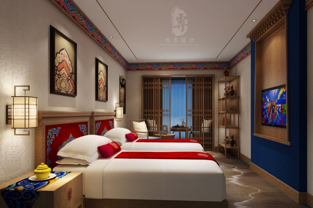 邛崃五星级酒店设计公司-红专设计|九黄湾国际酒店