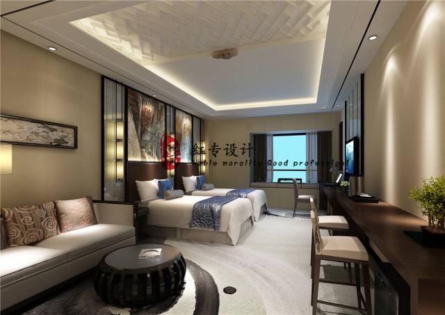 阆中商务酒店设计-红专设计|普众禅韵酒店