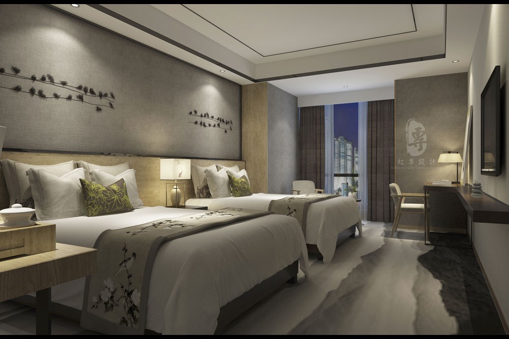 丹东酒店设计-红专设计|万达(郫县)H和枫酒店