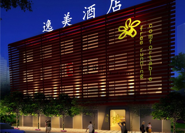 　　项目名称： 逸美酒店

　　项目地址： 成都市金堂县

　　设计单位： 红专设计

　　