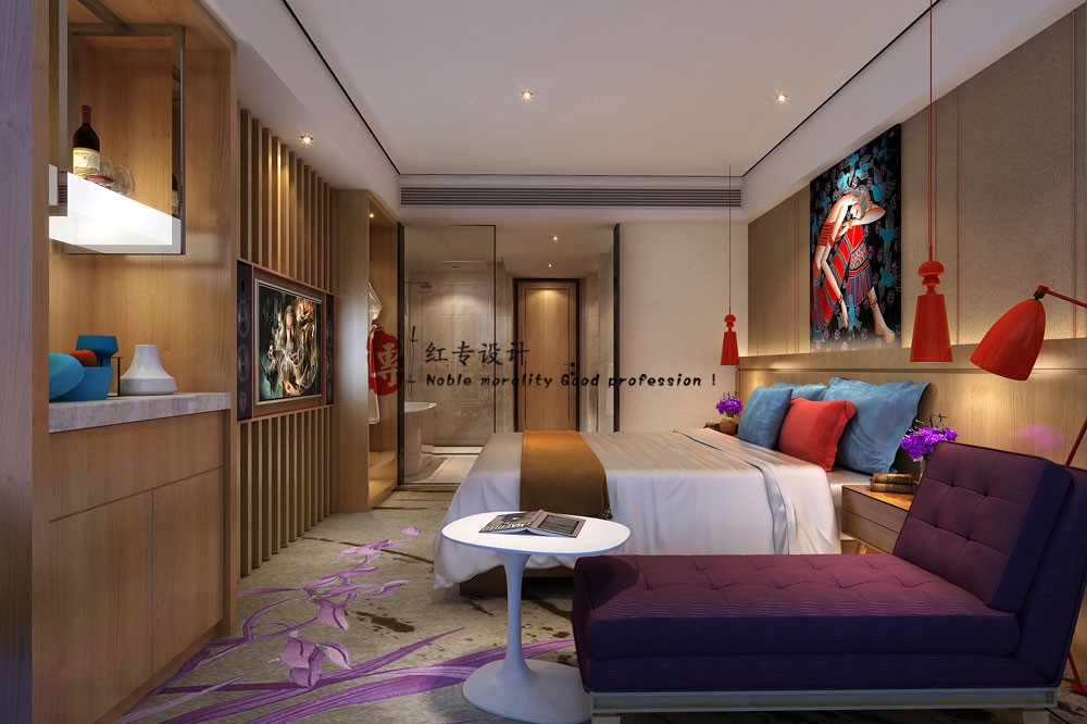 都江堰四星级酒店设计公司-红专设计|M酒店