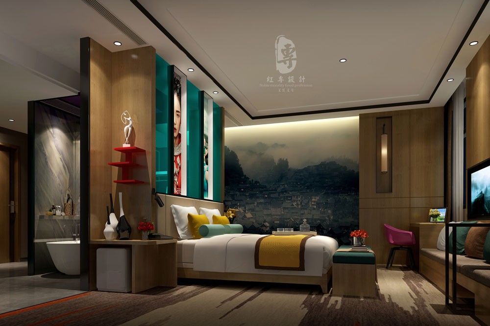 都江堰精品酒店设计公司-红专设计|@城市精品酒店(艾途)