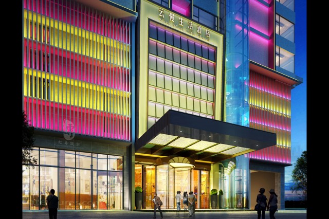 　　兰州度假酒店设计公司案例名称：慢生活酒店

　　案例地址：四川省泸州叙永县和平大道79号

　　设计单位：红专设计

　　