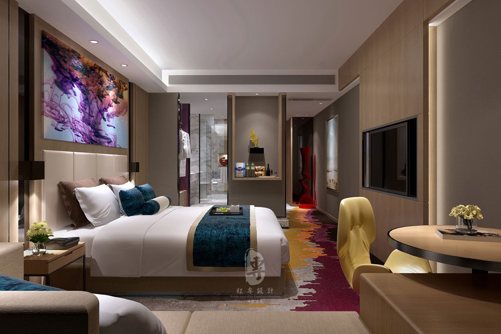 南充度假酒店设计公司-红专设计|万达H和枫酒店