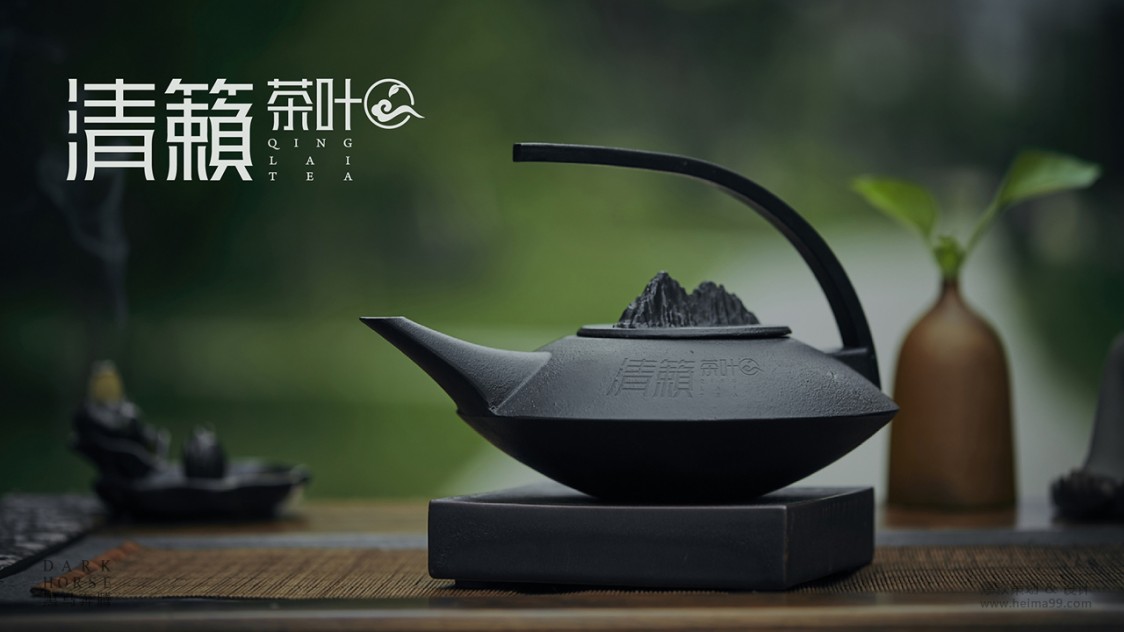 清籁茶品牌LOGO形象设计·黑马奔腾策划设计腾策划设计