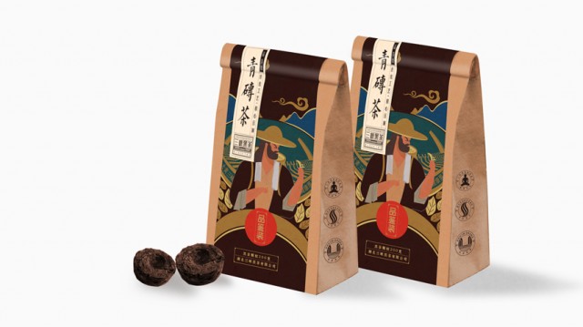 三峡黑茶包装设计 · 黑马奔腾策划设计