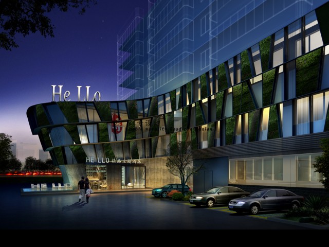 　　邯郸专业酒店设计公司项目名称：Hello酒店

　　项目地址：成都市吉祥大厦1、2、3楼

　　设计单位：红专设计

　　