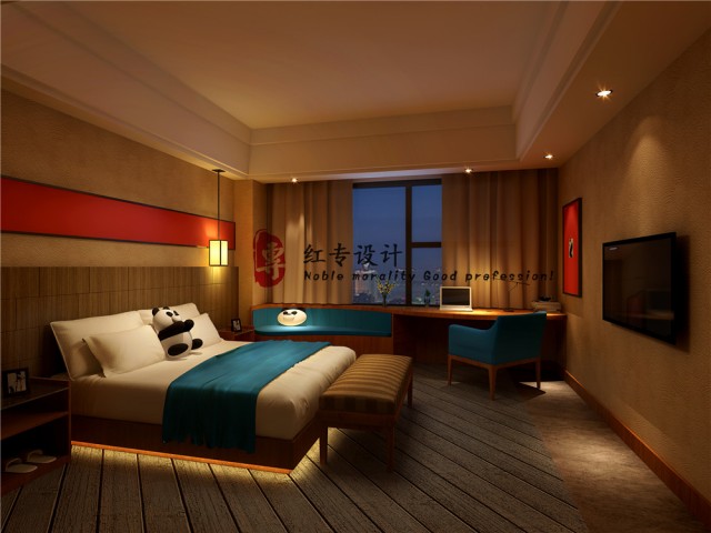 赣州星级酒店设计公司-红专设计|米瑞熊猫王子酒店