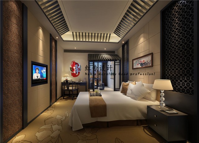 海口星级酒店设计公司-红专设计|茗山居酒店