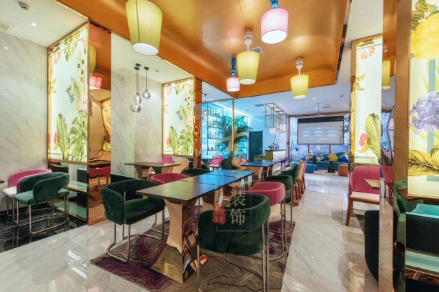 西安五羊维度酒店设计施工|酒店实景照