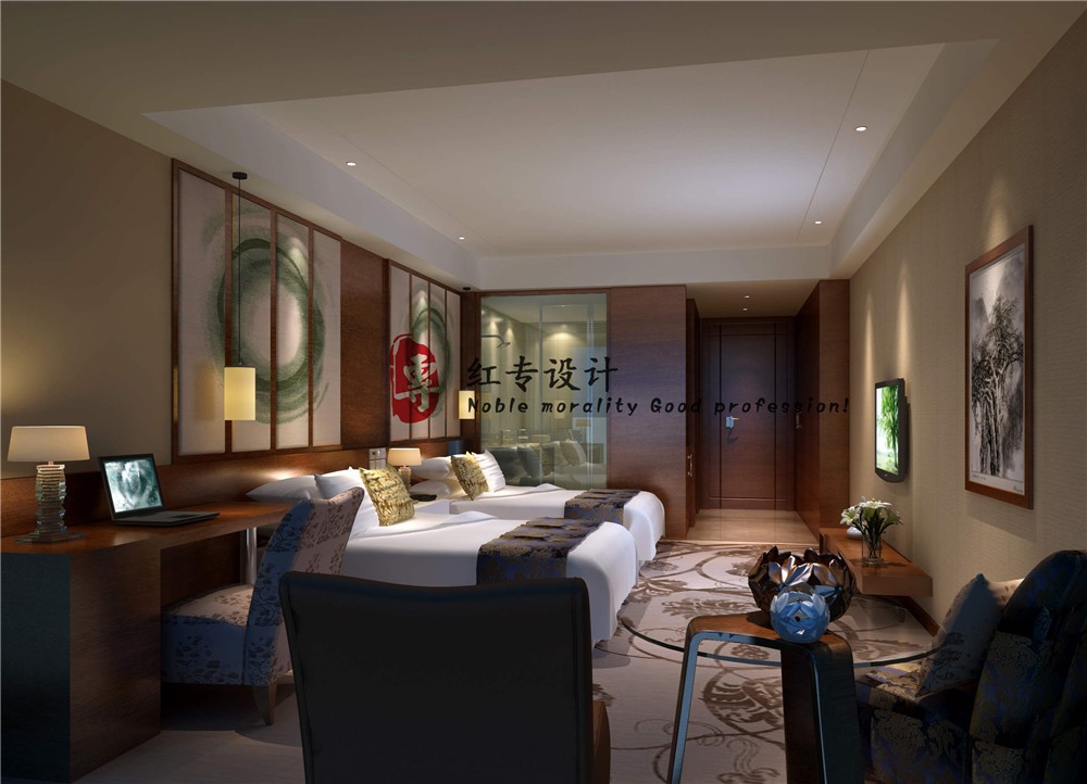 岳阳酒店设计公司-红专设计|蜀语印象酒店