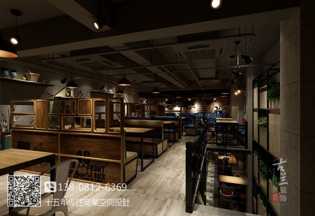 川魂冒牌货冒菜-天津连锁餐厅设计,天津连锁冒菜店设计公司