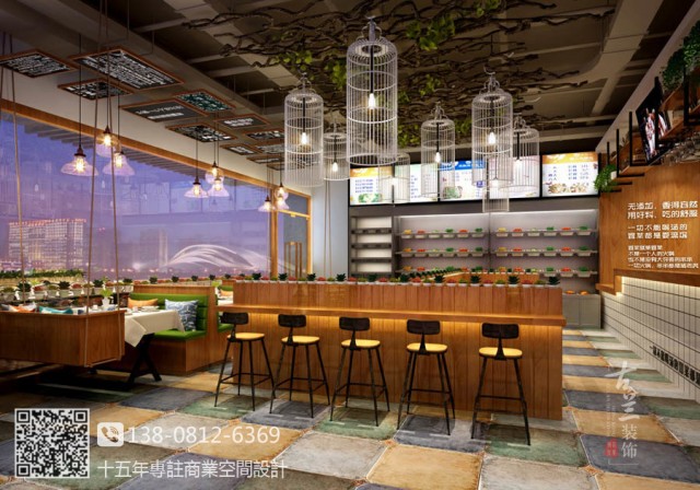 菜鸟侠冒菜主题餐厅-重庆主题餐厅设计,重庆专业餐厅设计公司.