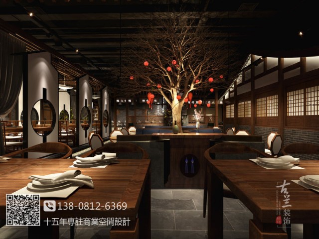 新疆伊宁印象川渝中餐厅-克拉玛依中餐厅设计公司