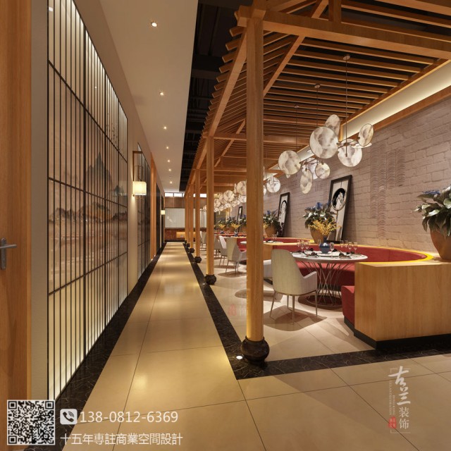 迷你川香中餐厅装修效果图-果洛餐厅设计,果洛中餐厅设计公司