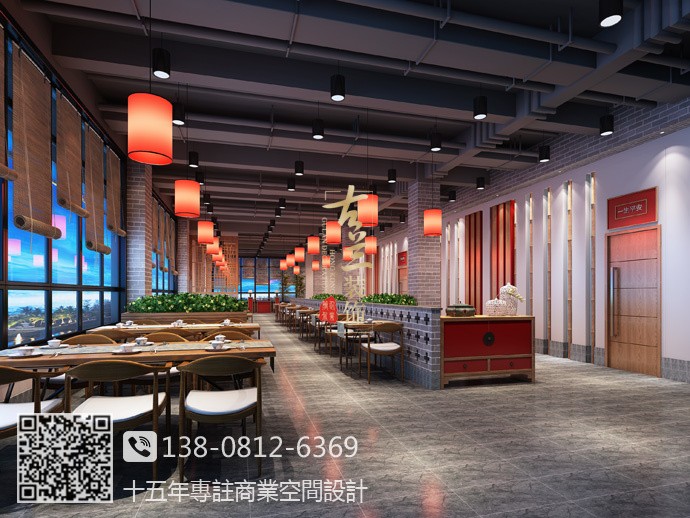 乔一乔怪味干锅店餐厅-渭南餐厅设计,铜川餐厅设计公司