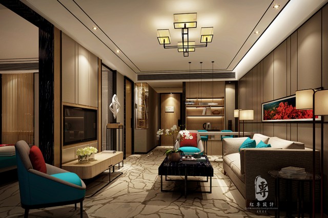 香港专业酒店设计公司|E国际精品酒店---成都红专酒店设计
