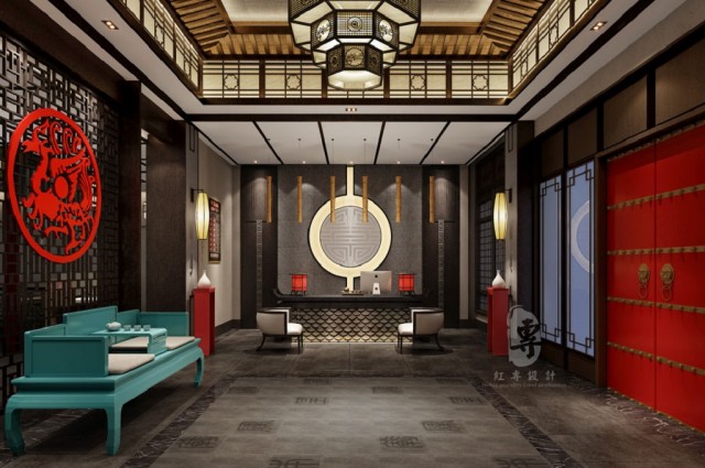 西安五星级酒店设计公司|荔波长乐未央酒店客栈
