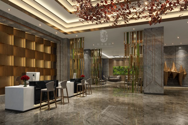 杭州酒店设计公司排名|百和·铂雅城市酒店设计公司