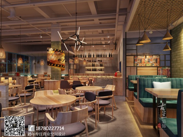 长沙餐厅设计|长沙餐厅装修效果图