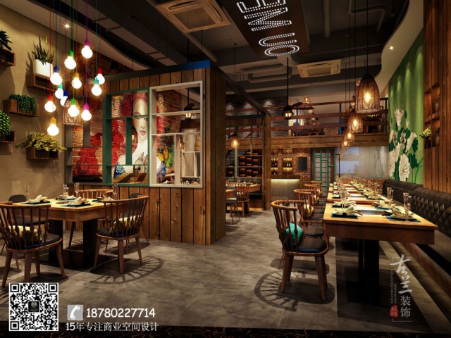 餐厅是一个方针客户明确的餐饮店，所以为了进步流量，特征是必不可少的。在成都餐厅设计公司中虽然特征必不可少，但一定不要忽略实际情况。只要大众认可，才能一劳永逸。