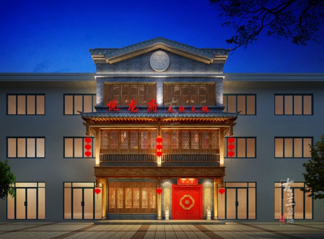 项目名称：悦龙府毛肚火锅店；
项目地址：无锡市惠山区阳山镇阳山商贸城5号；
【火锅店设计：173****4058<同微信>】