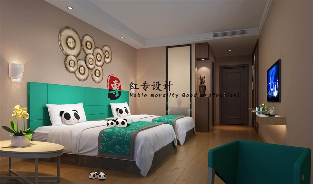 佛山五星级酒店设计公司|米瑞熊猫王子酒店
