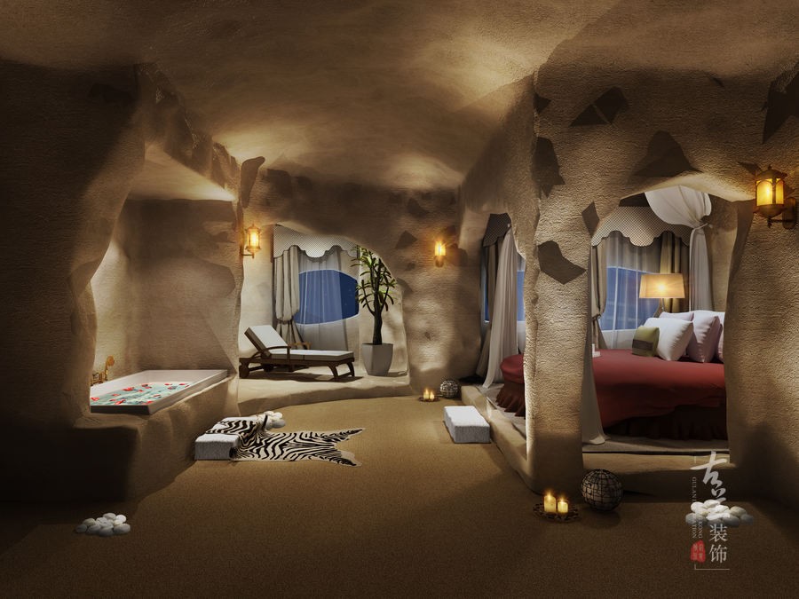 泸州洞穴主题精品酒店设计案例|专业致力于泸州酒店设计,泸州酒店施工