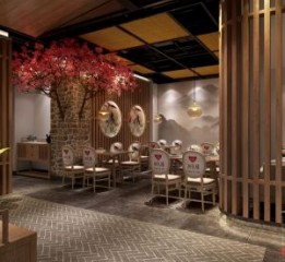 成都湘悦楼中餐厅装修设计案例|成都中餐厅设计公司