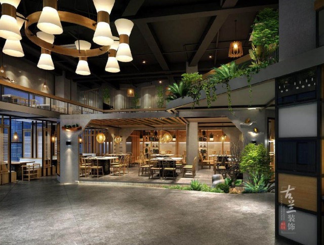 项目名称：景里火锅店 项目地址：成都武侯区中铁骑士公馆商业体；
火锅店设计