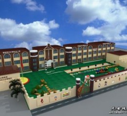 郑州幼儿园设计-2600平方幼儿园设计装修效果图