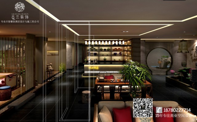 禅心禅茶|南京餐厅设计公司|专业餐厅装修案例
