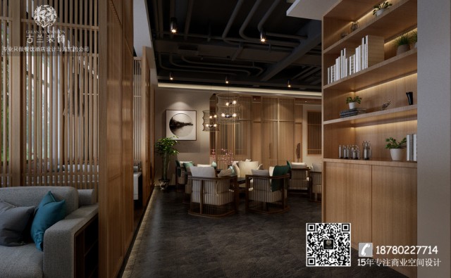 蓉城小馆中餐厅设计效果图|合肥餐厅装修公司