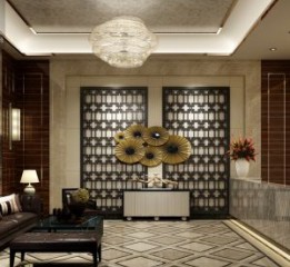 鸡西酒店设计装修公司-新都海伦商务酒店设计装修效果图