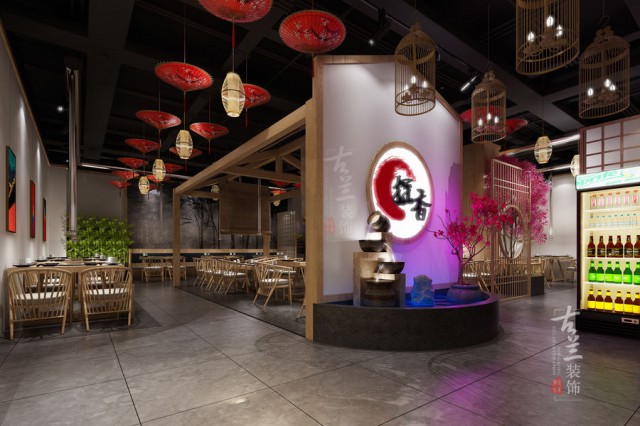 长沙餐厅设计公司，长沙餐厅装修效果图