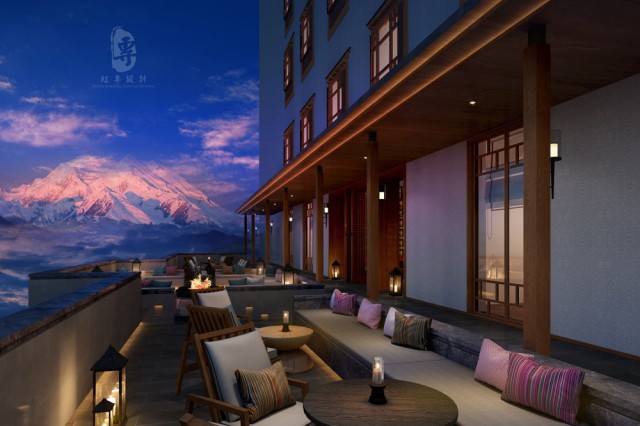 湛江五星级酒店设计公司|康定锅庄温泉度假酒店