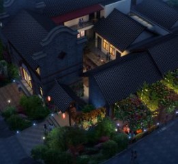 安静惬意的酒店客栈设计-彭州酒店设计