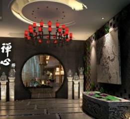 新中式禅式风格茶楼设计|成都专业茶楼设计公司