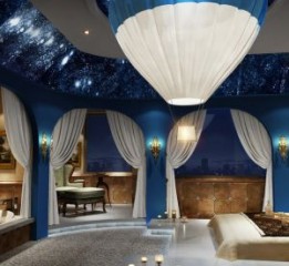 济南主题酒店设计公司-泸州热气球主题精品酒店装修效果图案例