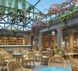 泸州专业餐厅设计公司-成都顽食花园餐厅装修效果图
