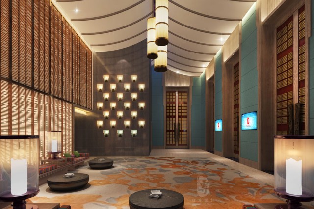贵阳五星级酒店设计公司|锅庄温泉星级酒店