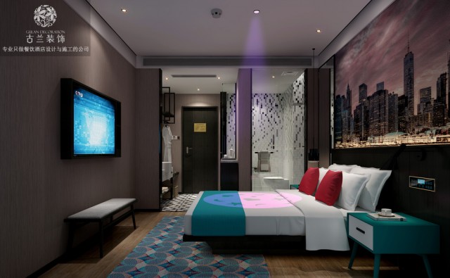 昆明酒店房间设计-一花一世界主题酒店设计说明