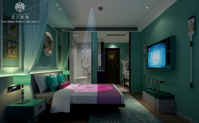 昆明酒店房间设计-一花一世界主题酒店设计说明
