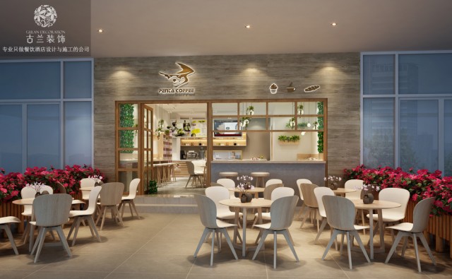 《penta咖啡厅》小清新咖啡厅设计，由成都专业餐饮店设计及装修公司设计，装修设计电话:173****6608（微信同号），联系人：小邓。
