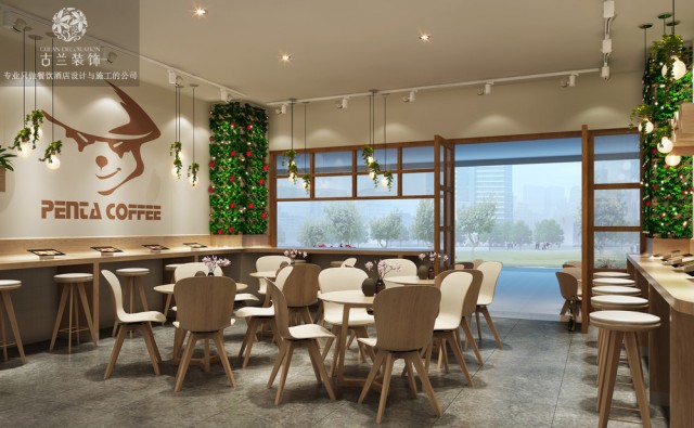 小面积咖啡厅设计，创意空间设计,成都专业咖啡厅设计及装修公司-案例展示
