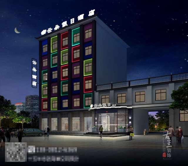 酒店房间以主题房与商务房结合，在满足普通商务人士的住宿要求的同时也能满足追求自然情趣的有情之人要求。不论是公共空间还是房间内空间都体现出了设计师的自然人文情怀，在合理利用空间的同时也不失情趣。