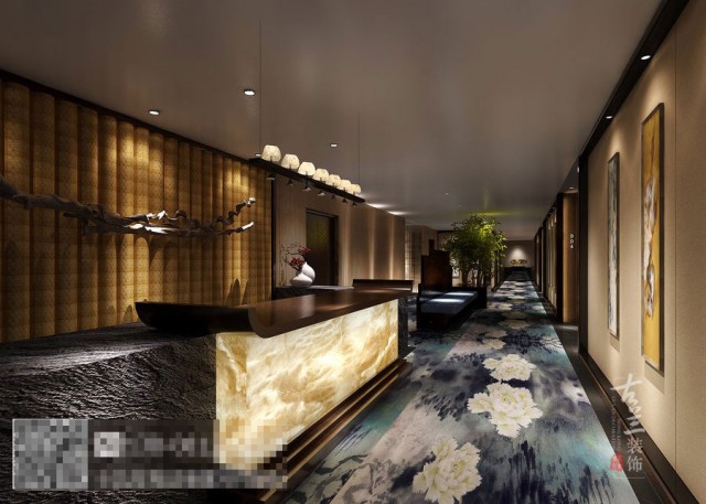 巴中酒店设计公司|巴中普众禅韵精品酒店设计效果图